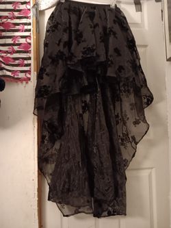 Short Black Skirt  (Lg/xlg)