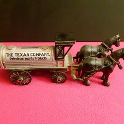 Texaco Horse And Tanker Diecast Toy Bank