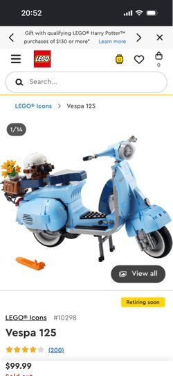 Lego Vespa