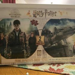2 Harry Potter 3D Puzzles