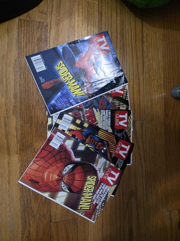 Spider Man TV Guide Covers