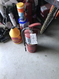 New fire Extinguishers