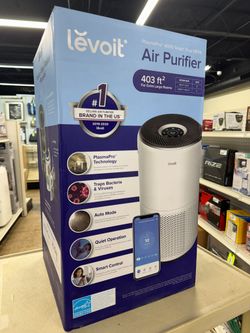 LEVOIT PLASMAPRO 400S-P SMART TRUE HEPA AIR PURIFIER OPEN BOX