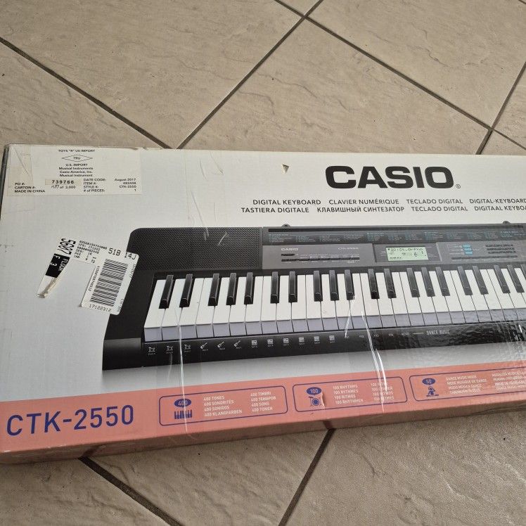 Casio CTK-2550 Keyboard 