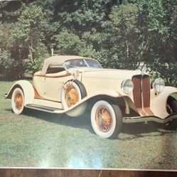 VINTAGE 84 PHOTO OF 31 AUBURN 20" X 16"