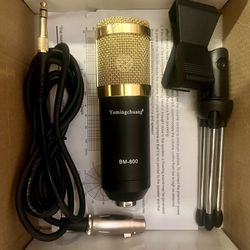 Yumingchuang Condenser Studio Microphone BM800 With Cords/Stand