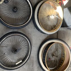 24 Inch Bike Tires And 26x4 Fat Tire Rims