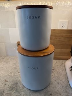 Sugar & Flour Containers