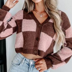 Cropped Cardigan (XS) 