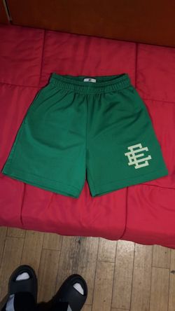Green & Cream Eric Emanuel Shorts