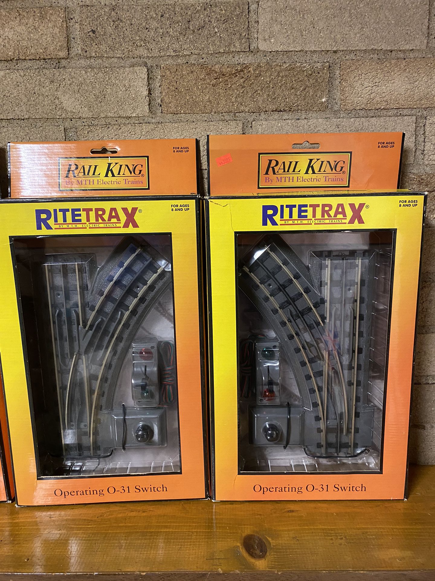 MTH Rail King I-31 Switches And Crossover