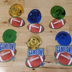 'Game On' Football Party Decorations Lot