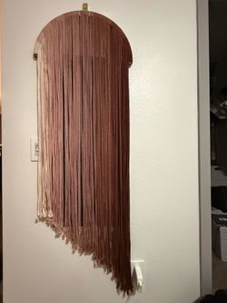 2 Macrame Wall Decor (Moving out – quick pickup)