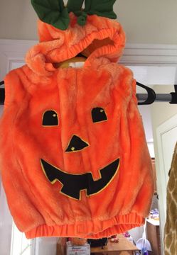 Pumpkin costume machine washable