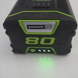 Greenworks Pro 80v 2 Amp hr battery
