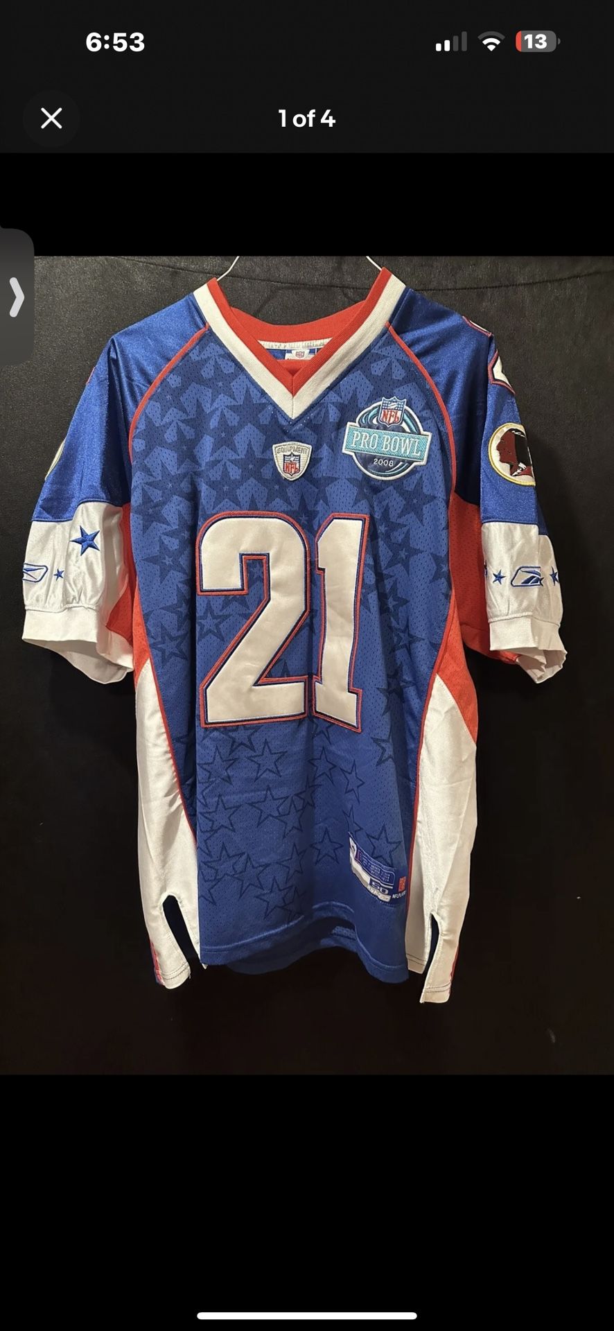 Sean Taylor Pro Bowl Jersey Authentic for Sale in Hillcrest