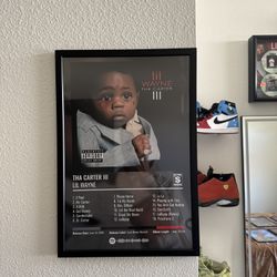 Lil Wayne "The Carter III" Wall Art Poster