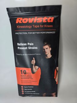 Rovista Kinesiology Tape designed for knees 10 Pcs