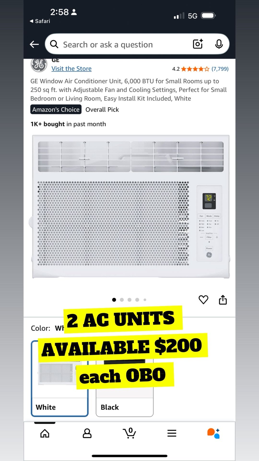 WINDOW AC UNIT