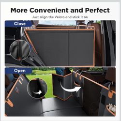 FURTIME Dog Car Seat Cover For Back Seat