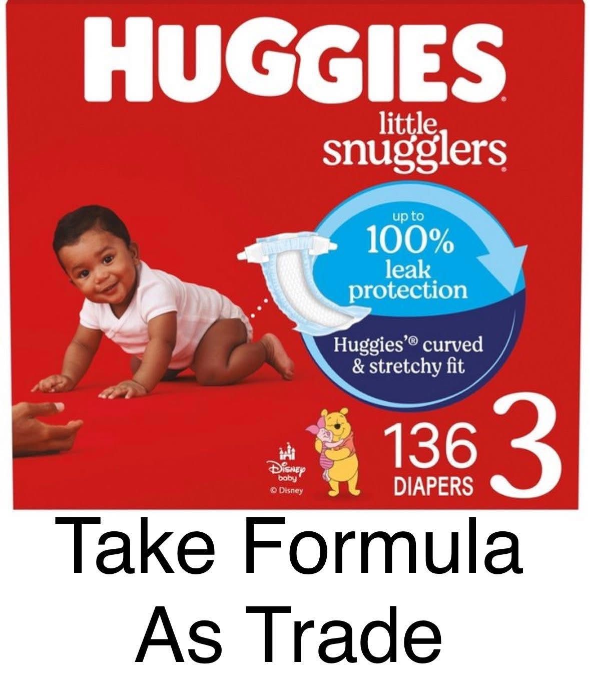 Huggies Size 3 Little Snugglers Diapers Pañales