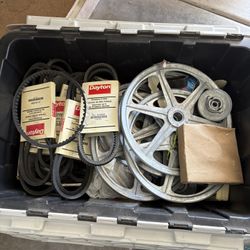 Heat Pump Pullyies &belts Brand New 