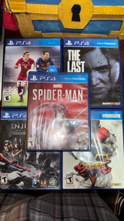PS4 disc games