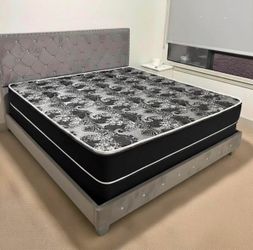 Brand new queen size bed with mattress