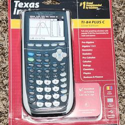 Texas Instruments TI-84 Plus C SILVER EDITION