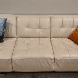 Sofa Set Formal White Set of Two 27.5 x 83 x 34" (or buy individually)