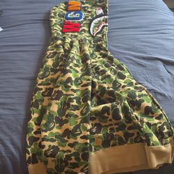 Bape Hoodie Camo