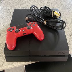 PlayStation 4 With Controller