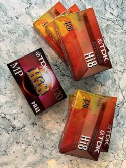 TDK Hi8 Video Tapes 120 Minutes (7)