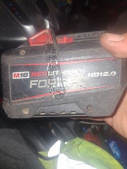 12.0 ah Milwaukee battery