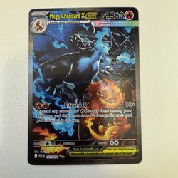 Pokemon Mega Charizard X EX 125/094 - Phantasmal Flames
