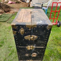 Antique Dome Travel Chest