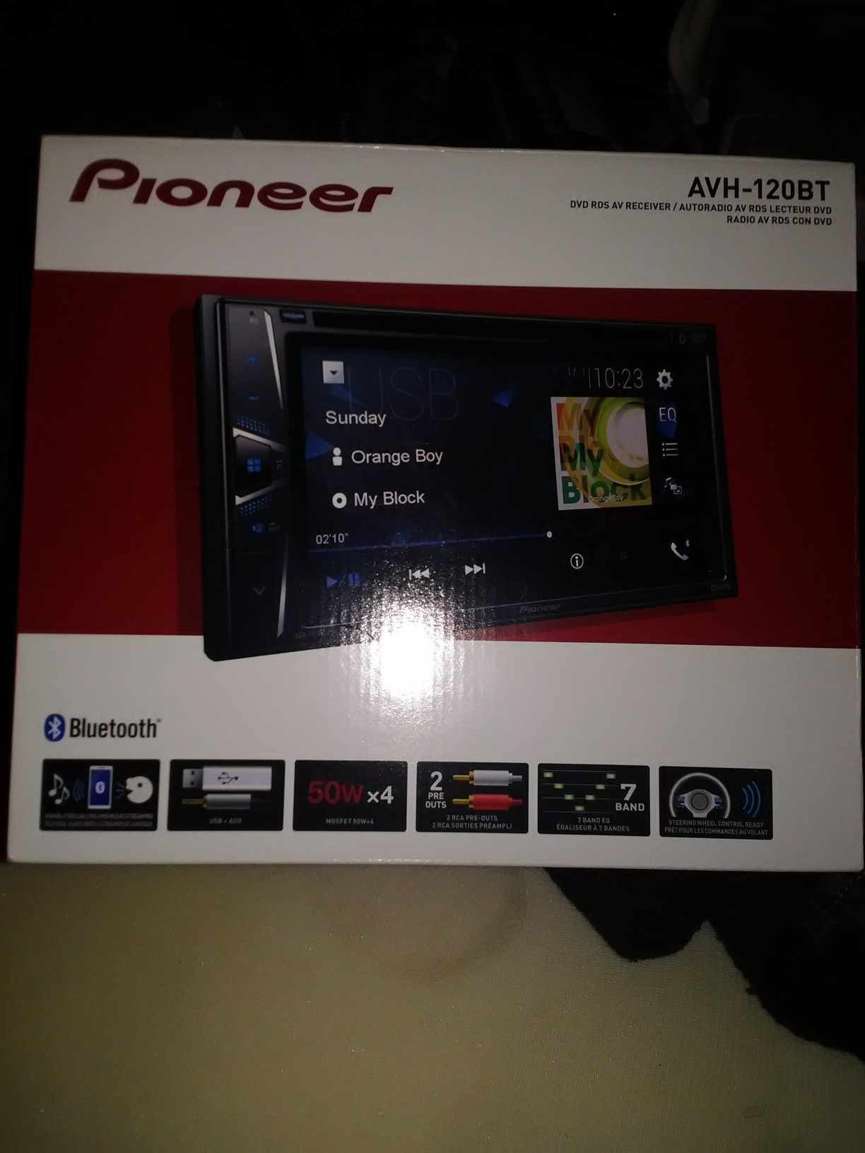 Pioneer Auto DVD av receiver