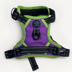 PHOEPET No Pull Dog Harness Small Reflective Adjustable Vest, Training Handle