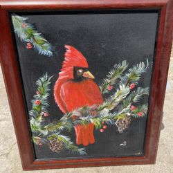 Cardinal Picture 20x24