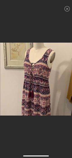 Boho Maxi Dress  New With Tags
