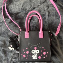 Kuromi Loungefly crossbody purse