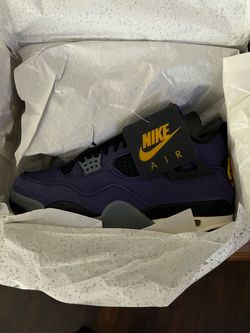 Nike Air Jordan 4 Purple Sneakers