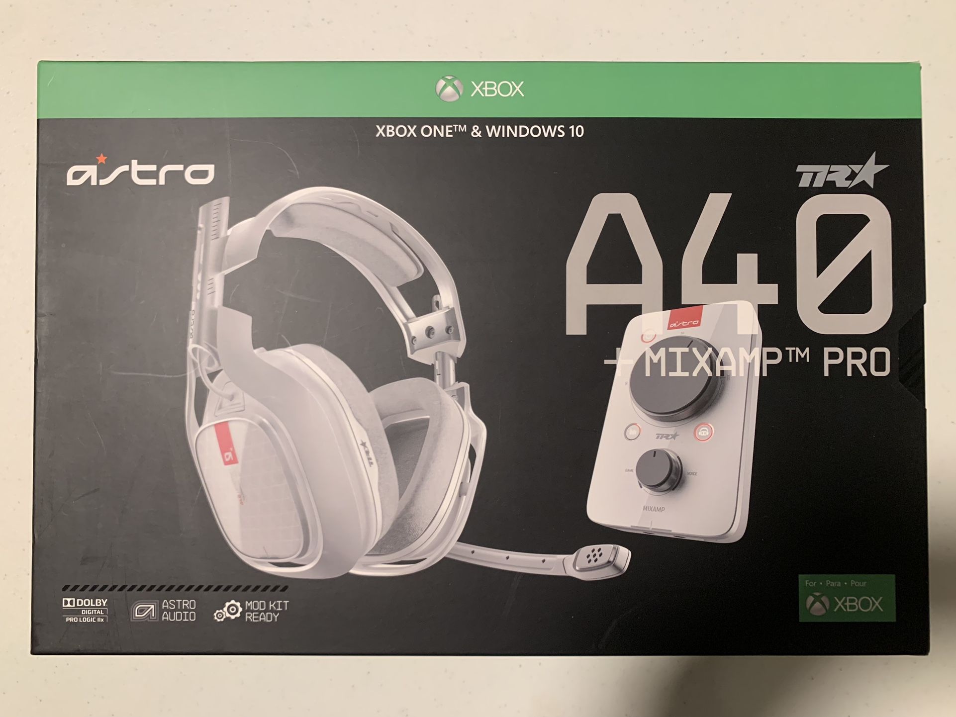 ASTRO Gaming A40 TR Headset + MixAmp Pro TR