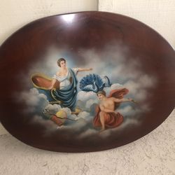 Hand painted Wooden panel