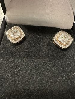 Diamond Earrings Over 1 Carat Screw Ons Vs1 Diamonds