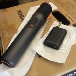 JBL Digital Wireless Microphone System – Dual-Channel Receiver, Adapter, Clear Vocals, Karaoke Ready