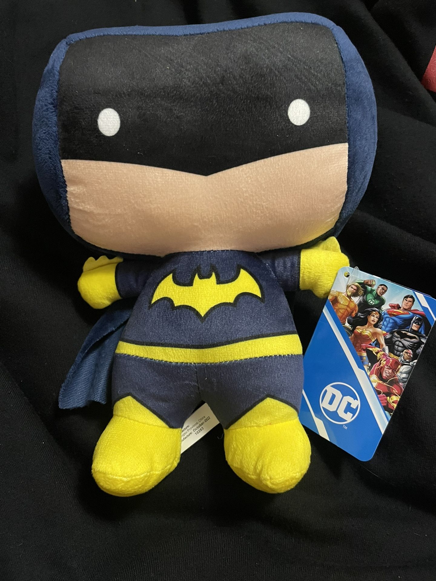 Justice League Chibi Super Hero Stuffed Doll Bat Girl 10” Plush DC Comics Batman