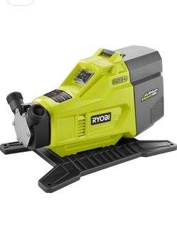Ryobi P750 One+ 18V Hybrid Lithium Ion Battery or 120V AC Powered Portable Potable Water Transfer Pump (Battery Not Included, Tool Only)