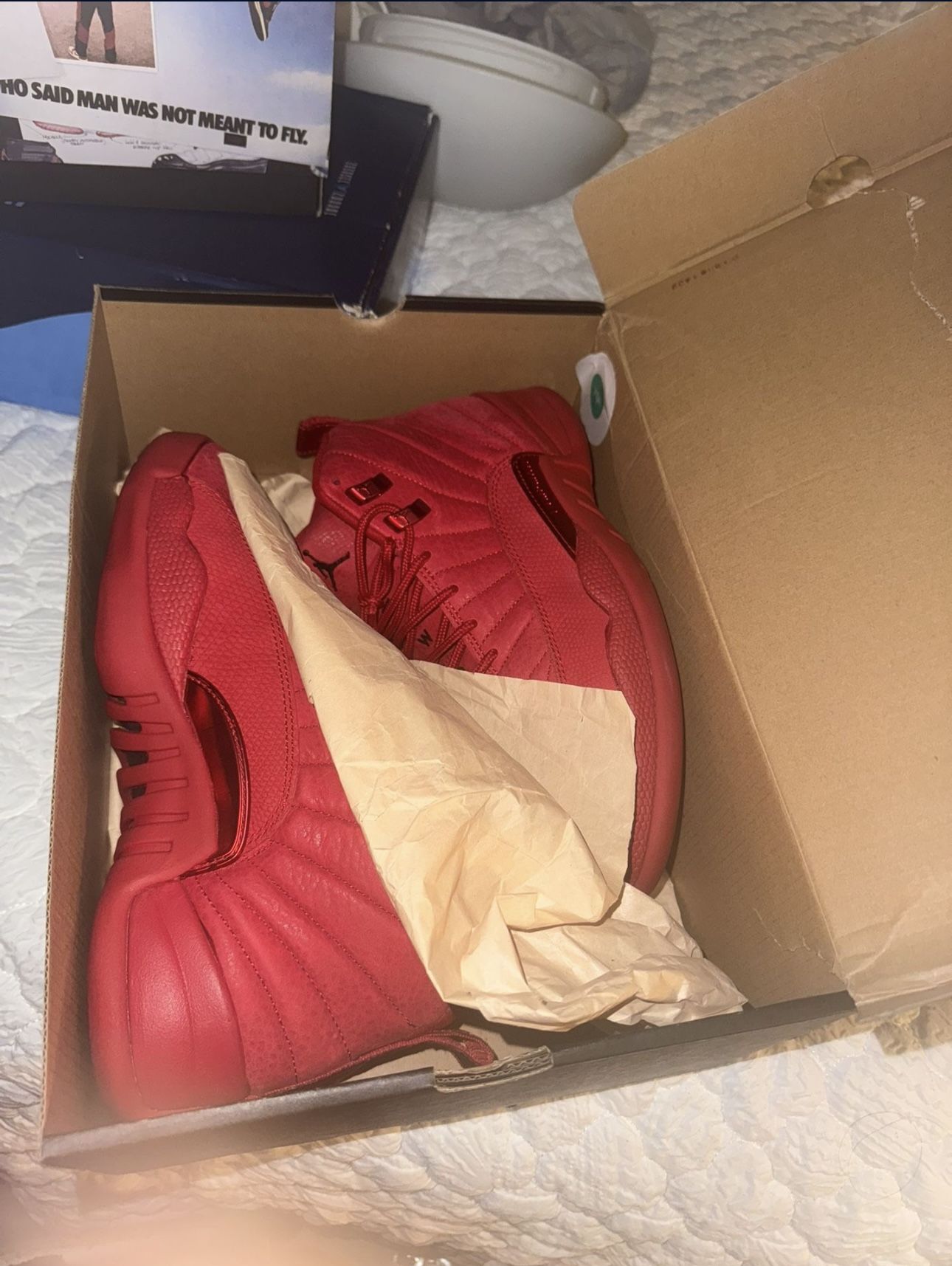 Jordan 12’s (GYM RED) Mens Size 8