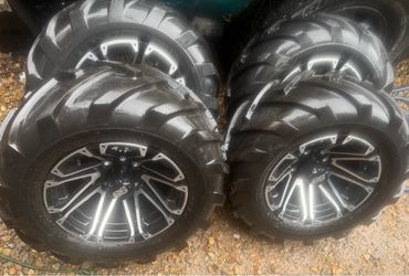 12” golf cart wheels and tires